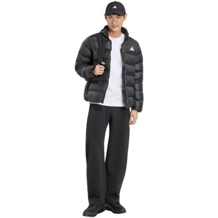 Vyriška pašiltinta striukė adidas Essentials Insulated, juoda