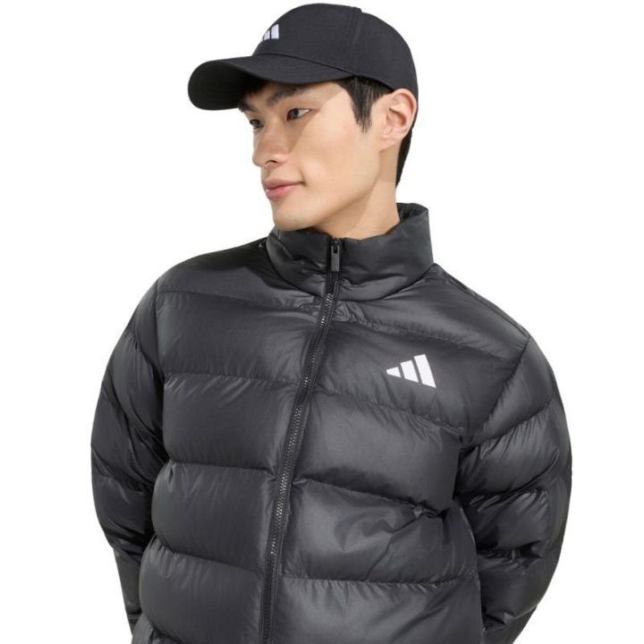 Vyriška pašiltinta striukė adidas Essentials Insulated, juoda