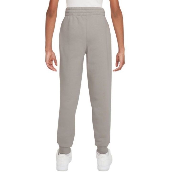 Vaikiškos medvilninės kelnės Nike Sportswear Club Fleece, smėlio