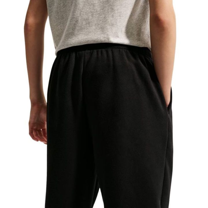 Vaikiškos sportinės kelnės Nike Sportswear Studio Fleece, juodos