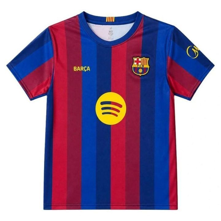 Vaikiškas futbolo komplektas FC Barcelona Lamine Yamal, bordo-mėlynas
