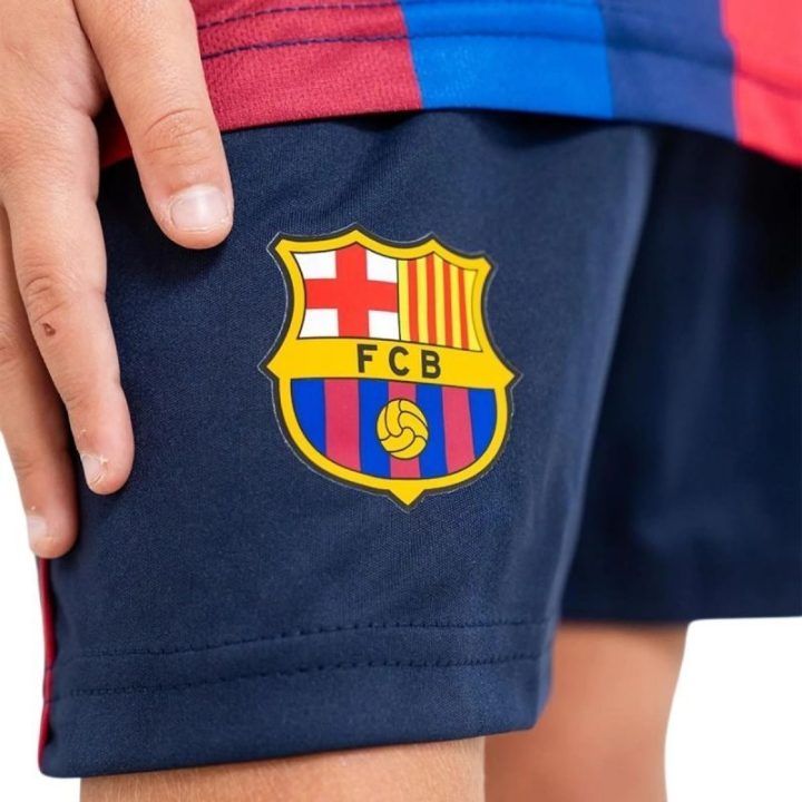 Vaikiškas futbolo komplektas FC Barcelona Lamine Yamal, bordo-mėlynas