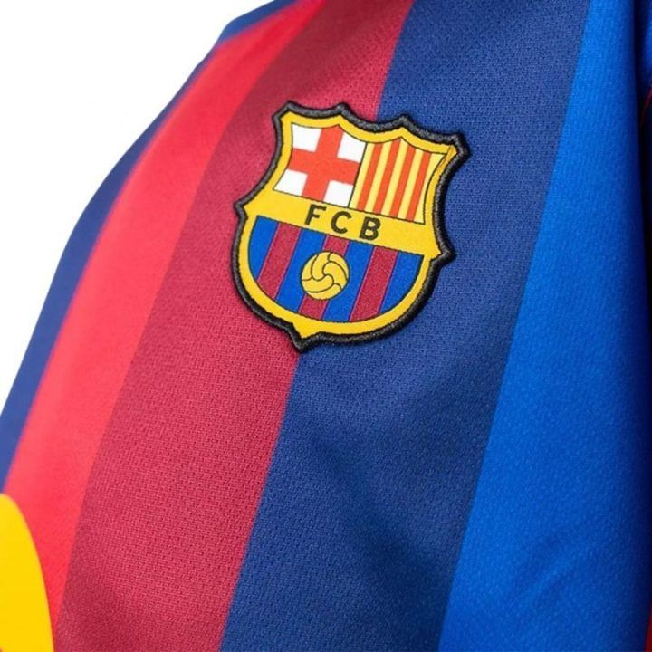 Vaikiškas futbolo komplektas FC Barcelona Lamine Yamal, bordo-mėlynas