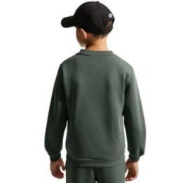 Vaikiškas džemperis Nike Sportswear Club Fleece, tamsiai žalias