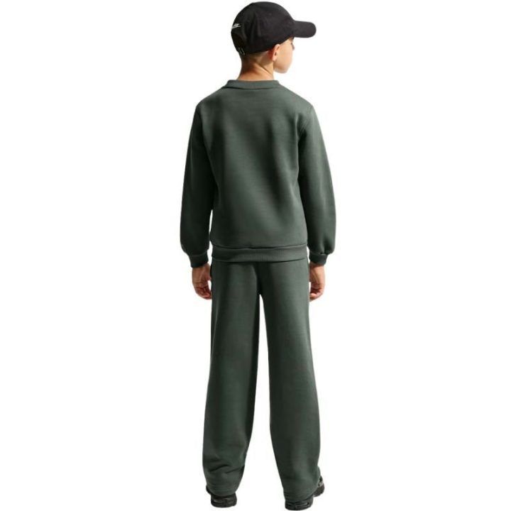 Vaikiškas džemperis Nike Sportswear Club Fleece, tamsiai žalias
