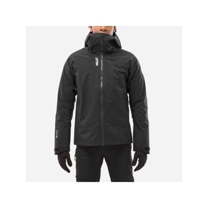 Vyriška alpinistinė striukė Millet Kamet GTX, juoda