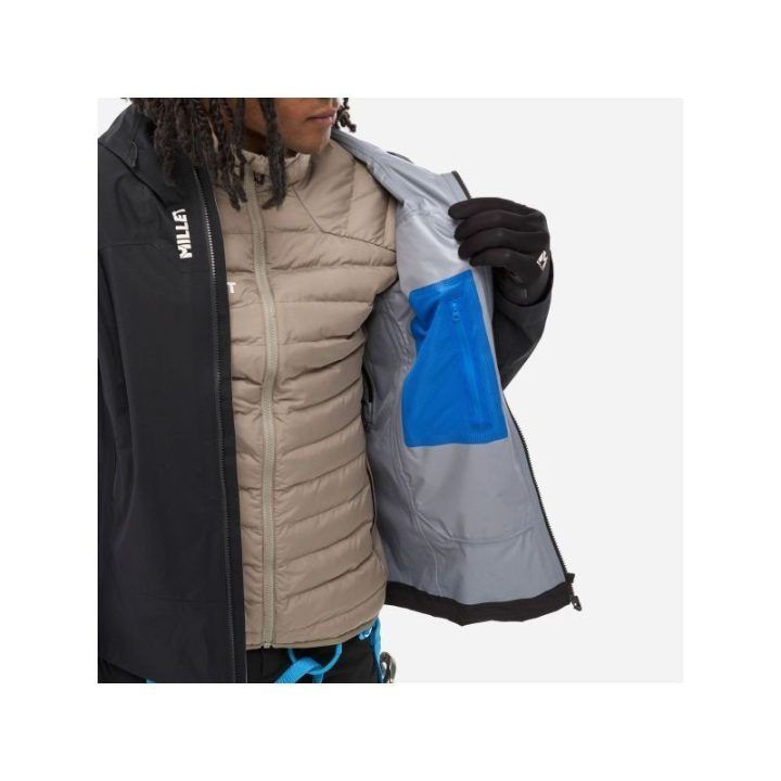Vyriška alpinistinė striukė Millet Kamet GTX, juoda