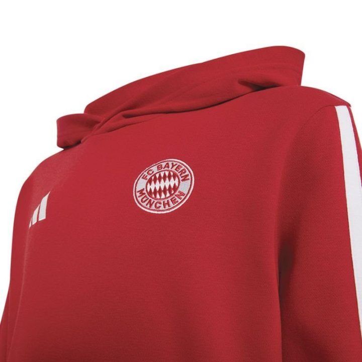 Vaikiškas džemperis su gobtuvu adidas FC Bayern