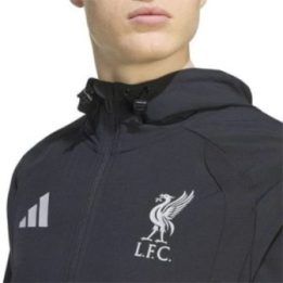 Džemperis su užtrauktuku per visą ilgį adidas Liverpool FC Travel