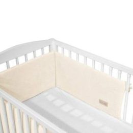 Kūdikio lovytės apsauga ALBERO MIO Cotton color CC0, vanilės