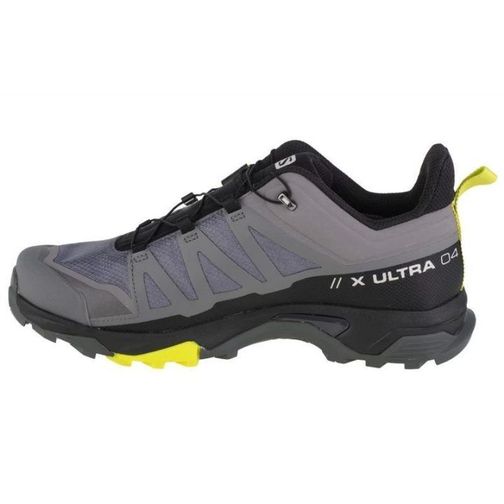 Vyriški žemo profilio žygio batai Salomon X Ultra 4 GTX, pilki