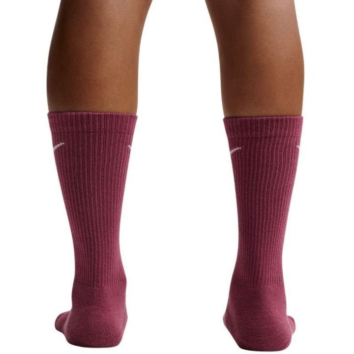Kojinių rinkinys Nike Everyday Elevated, 6 poros, smėlio, bordo ir rožinės