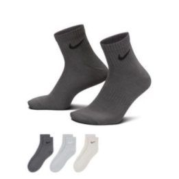 Kojinių rinkinys iki kulkšnių Nike Everyday, 3 poros