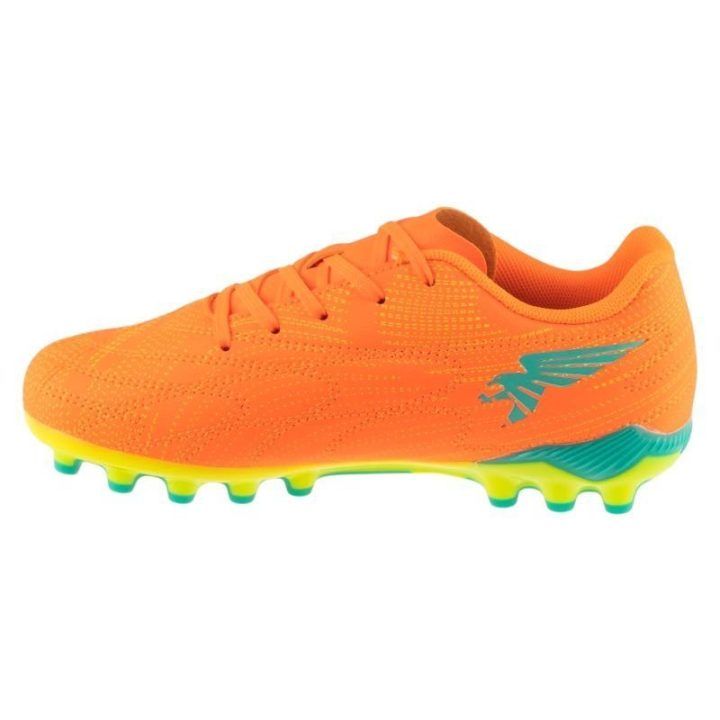 Vaikiški futbolo bateliai dirbtinei vejai Joma Evolution, oranžiniai