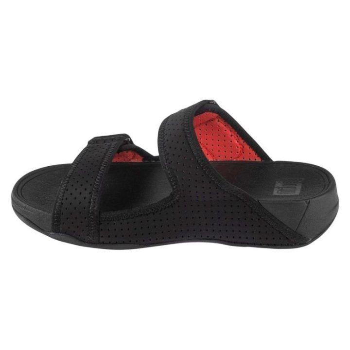 Moteriškos šlepetės FitFlop Gogh, juodos