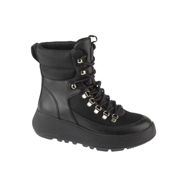 Moteriški aulinukai FitFlop F-Mode, juodi