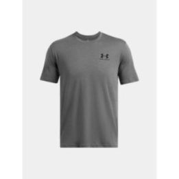 Vyriški marškinėliai Under Armour Left Chest Logo, žali