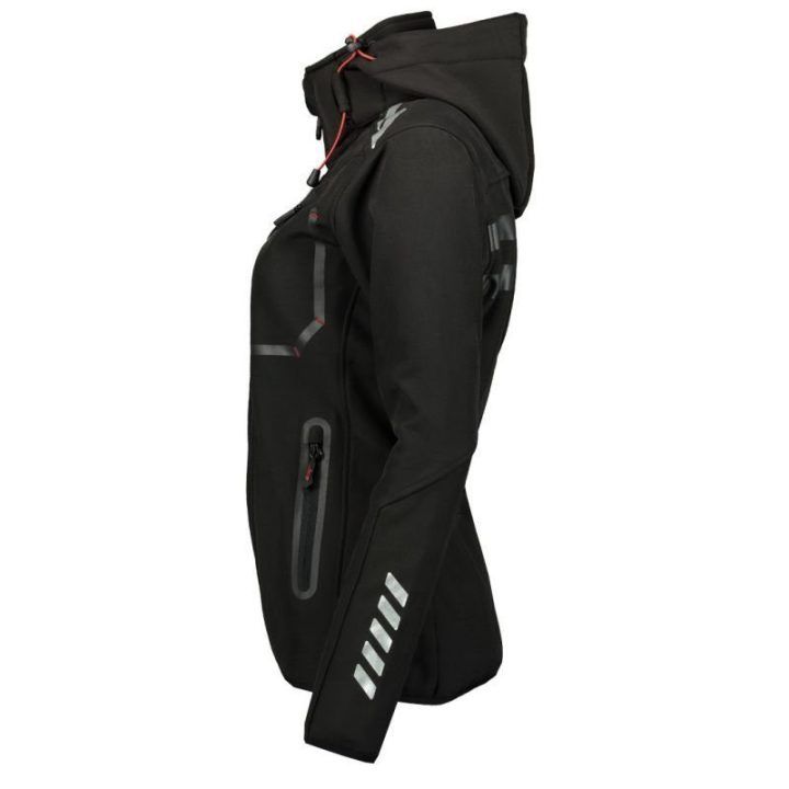 Moteriška sportinė softshell striukė Geographical Norway, juoda