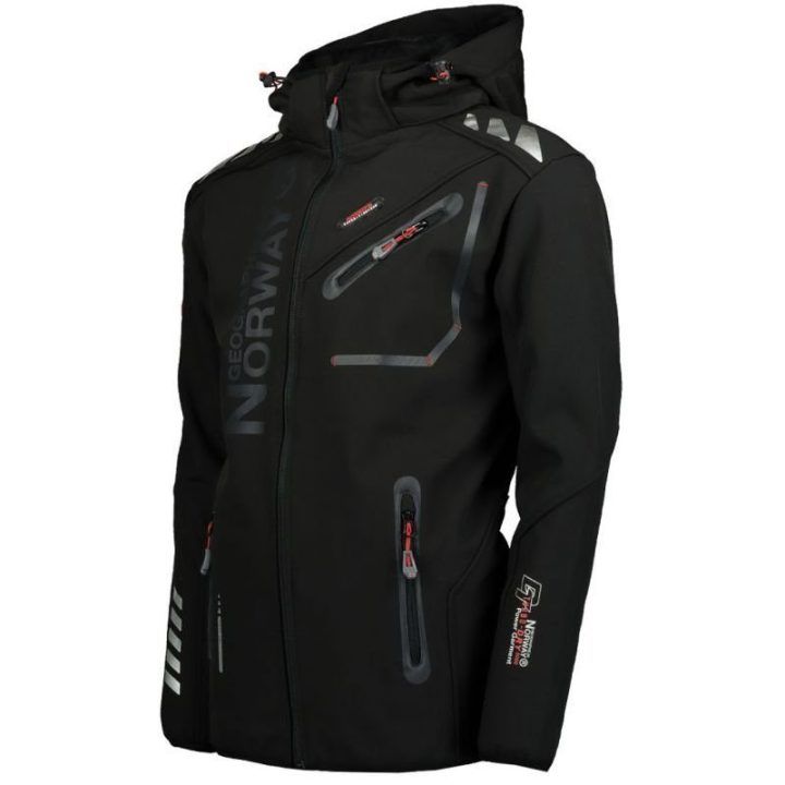 Vyriška softshell striukė Geographical Norway Royaute Assor B, juoda