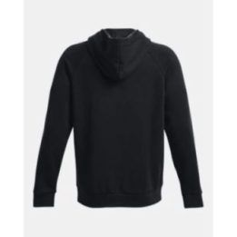 Vyriškas džemperis su gobtuvu Under Armour Rival, juodas ir baltas