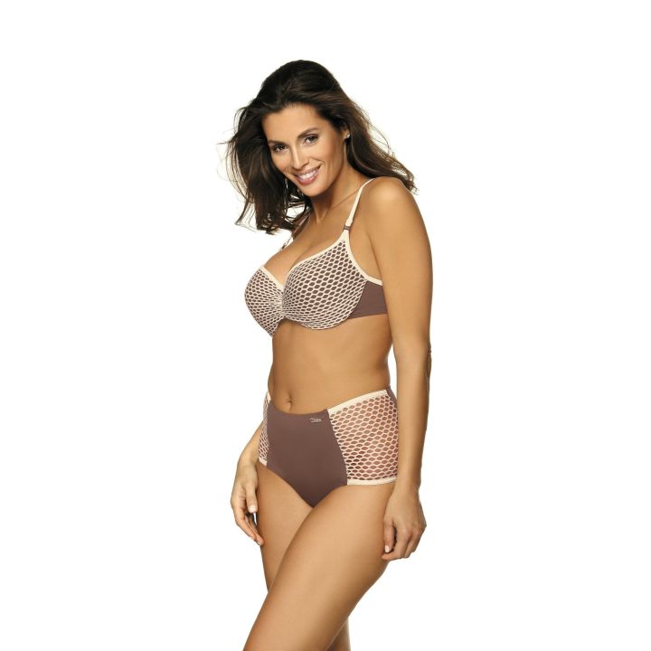 Maudymosi kostiumėlis Martha Dark Taupe M-477 (6)