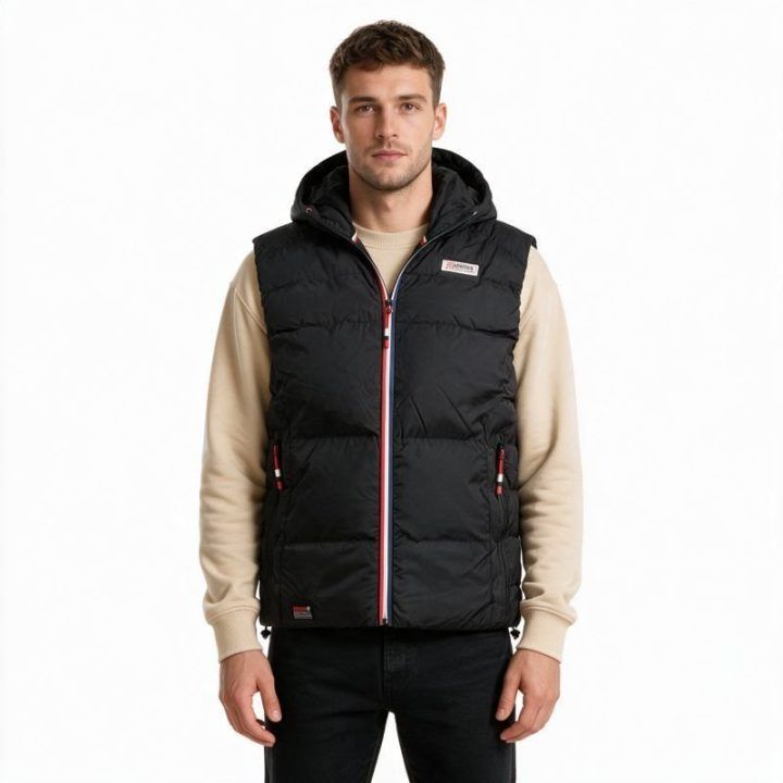 Vyriška liemenė Geographical Norway Vito, juoda
