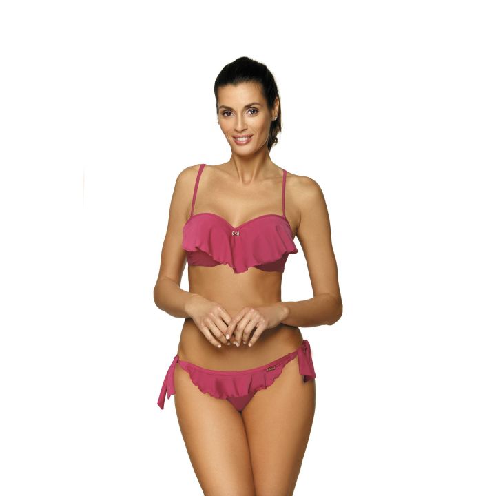 Maudymosi Kostiumėlis Meredith Rose Pink M-467 (8)