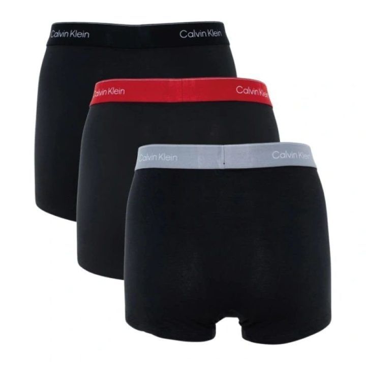Vyriškų bokserių rinkinys Calvin Klein, 3 poros, juodi ir įvairiaspalviai