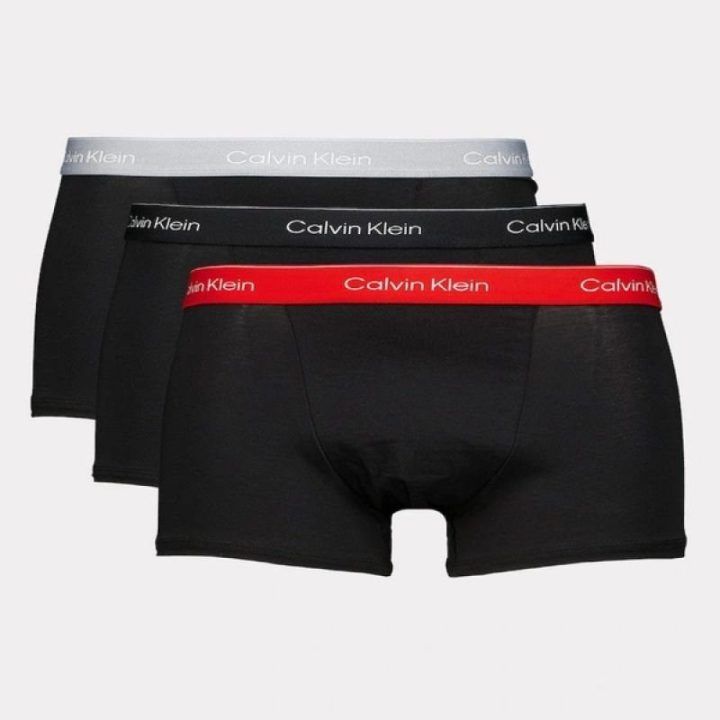 Vyriškų bokserių rinkinys Calvin Klein, 3 poros, juodi ir įvairiaspalviai