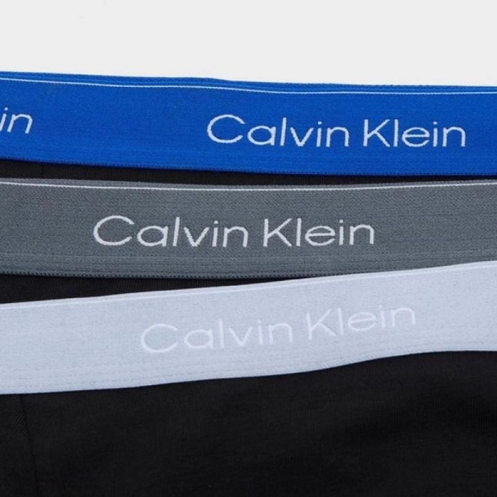 Vyriškų bokserių rinkinys Calvin Klein, 3 poros, juodos ir mėlynos