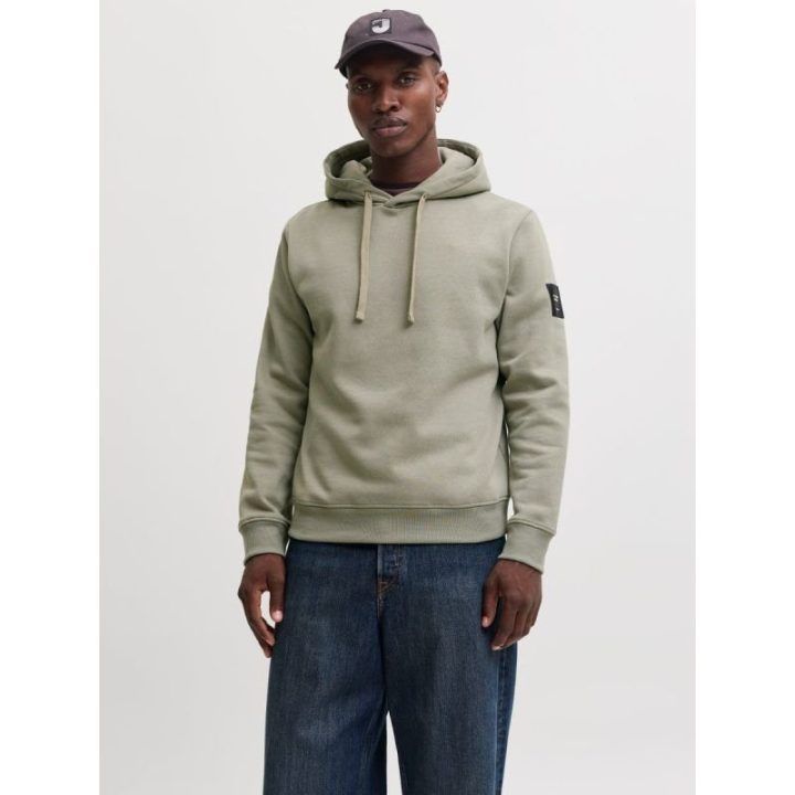 Vyriškas džemperis su gobtuvu Jack&Jones JJCLEVELAND, vetiverio