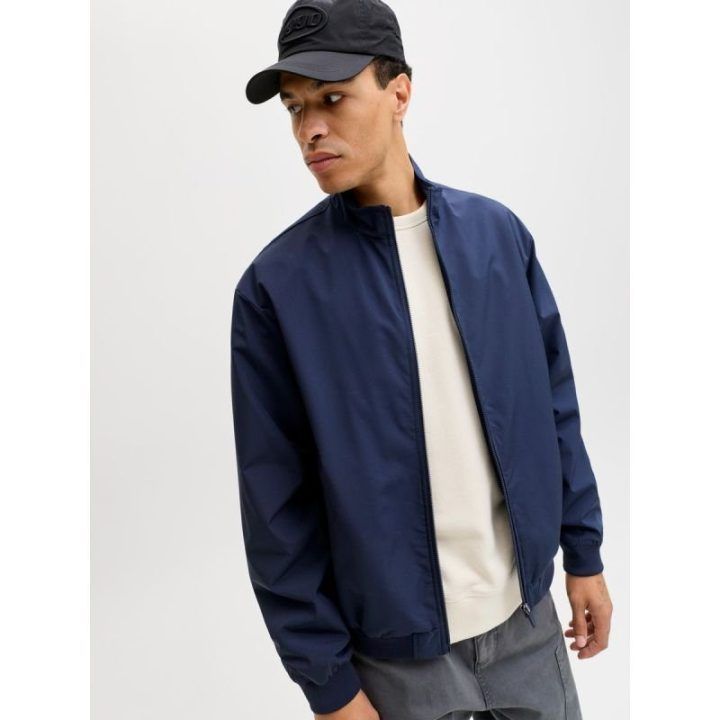 Vyriška bomberio tipo striukė Jack&Jones JJECHARGE, tamsiai mėlyna