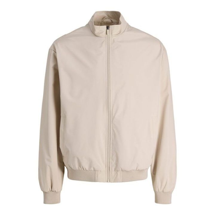 Vyriška bomberio striukė Jack&Jones JJECHARGE, šviesiai smėlio