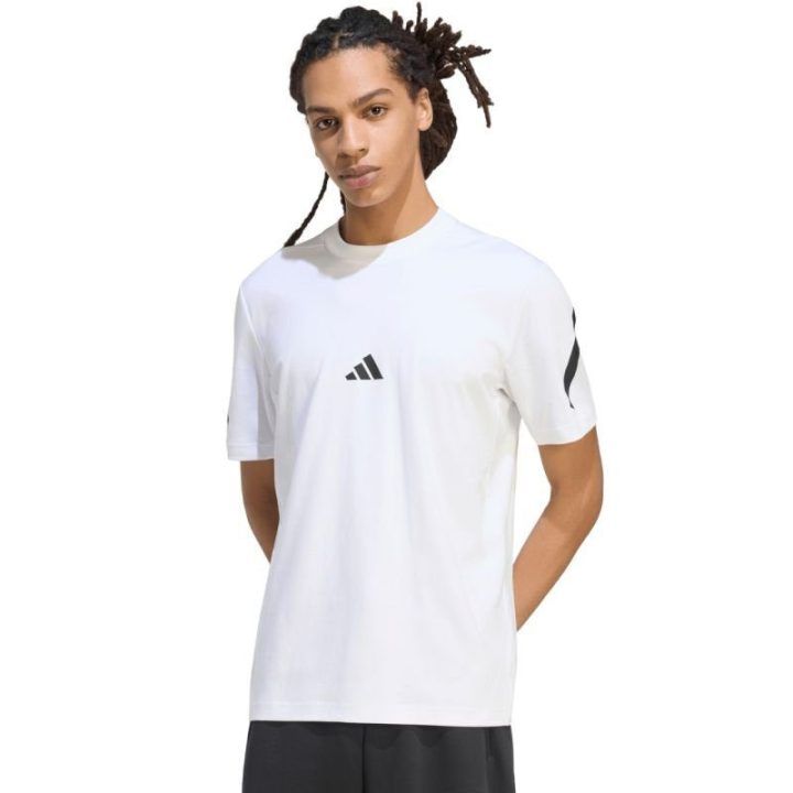 Vyriški marškinėliai su UPF 50 apsauga adidas Z.N.E., balti