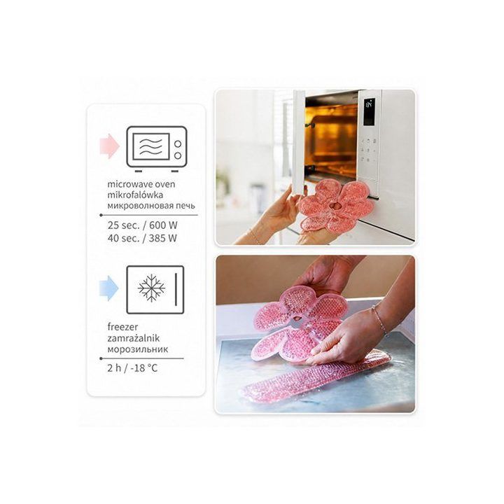 Šildomi ir šaldomi geliniai krūtų kompresai BabyOno Hot & Cold