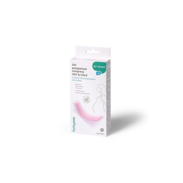 Gelinis kompresas po gimdymo BabyOno, 7,5 × 30 cm