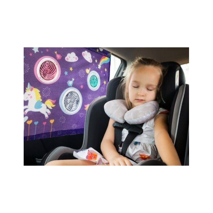 Automobilio užuolaidėlė su vienaragiais Benbat Unicorn, 45 × 52 cm