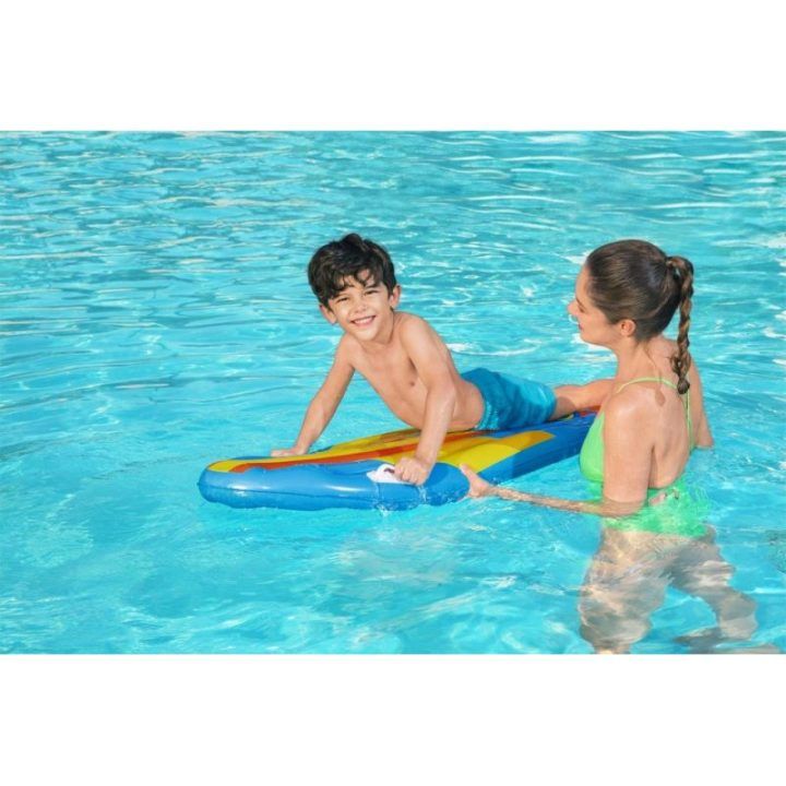 Pripučiama plaukimo lenta Bestway, 114 × 46 cm, mėlyna