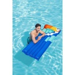 Plaukimo čiužinys su tropinio paukščio motyvu Bestway, 183 × 76 cm, mėlynas