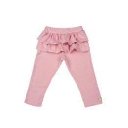 Medvilninės tamprės mergaitėms su raukiniais BinW Pastel Roses