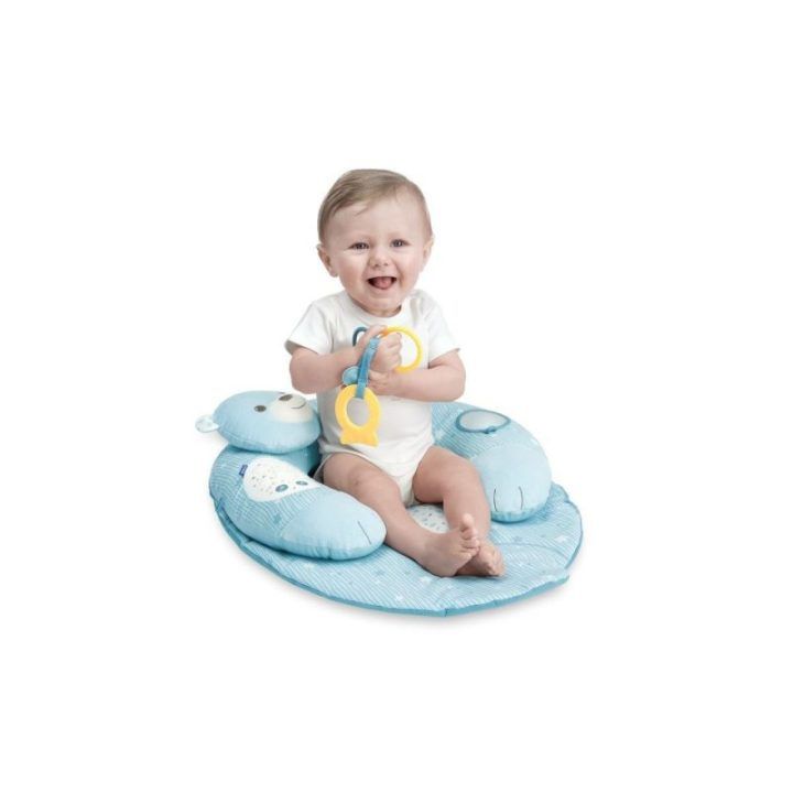 Kūdikių lizdelis su pagalve Chicco, mėlynas