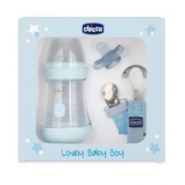 Buteliuko ir čiulptuko rinkinys berniukams Chicco Perfect 5