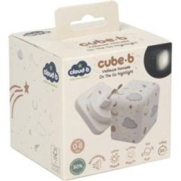 Nešiojama naktinė lemputė su kosmoso raštu Cloud B Cube B