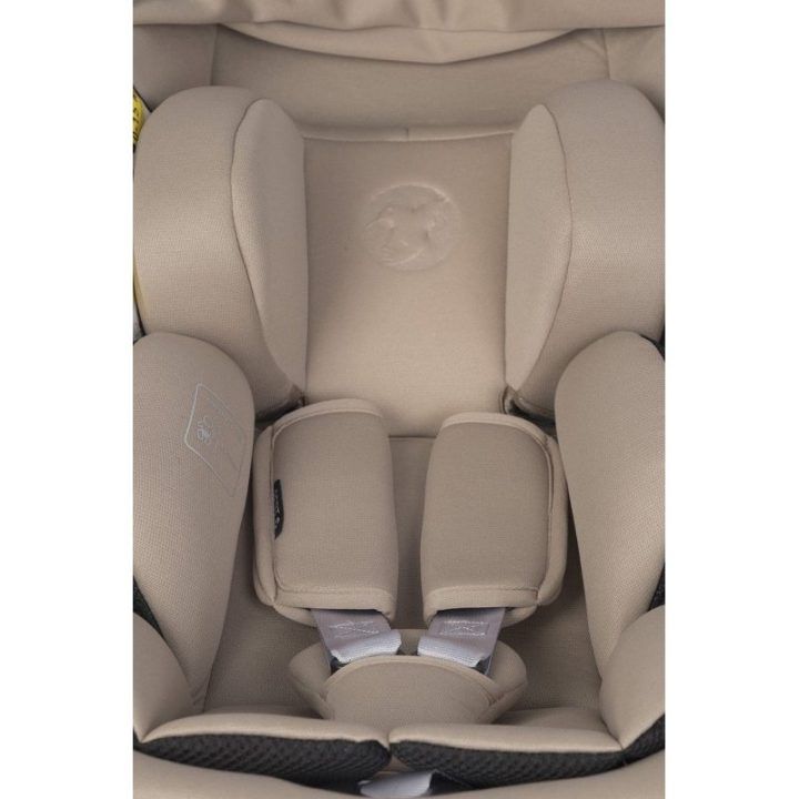 Automobilinė kėdutė su ISOFIX baze Colibro Petit Pro, karamelinė