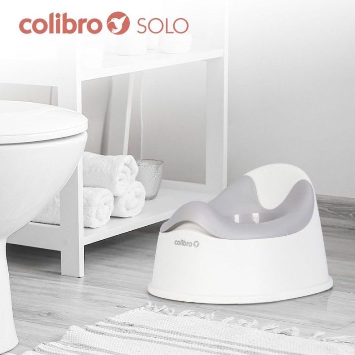 Vaikiškas naktipuodis Colibro Solo, 6–36 mėn., pilkas