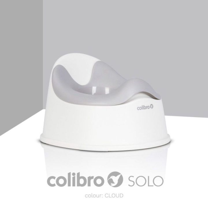 Vaikiškas naktipuodis Colibro Solo, 6–36 mėn., pilkas