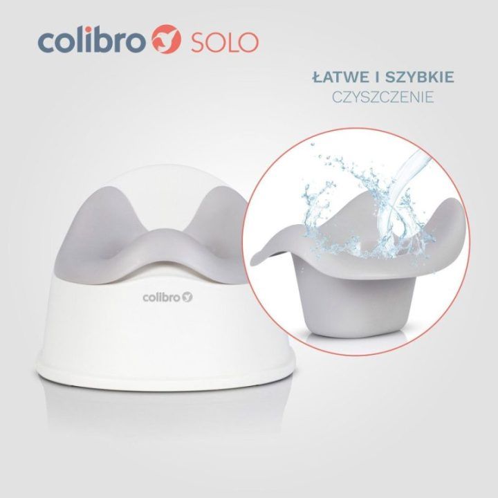 Vaikiškas naktipuodis Colibro Solo, 6–36 mėn., pilkas
