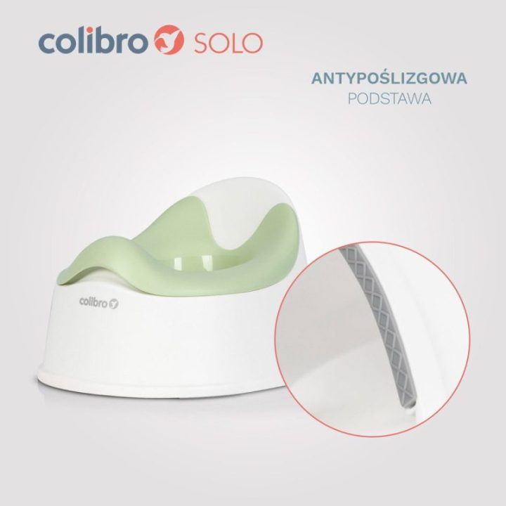 Vaikiškas naktipuodis su išimamu įdėklu Colibro Solo, žalias