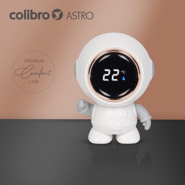 Vaikiškas vonios termometras Colibro Astro, 3 funkcijos