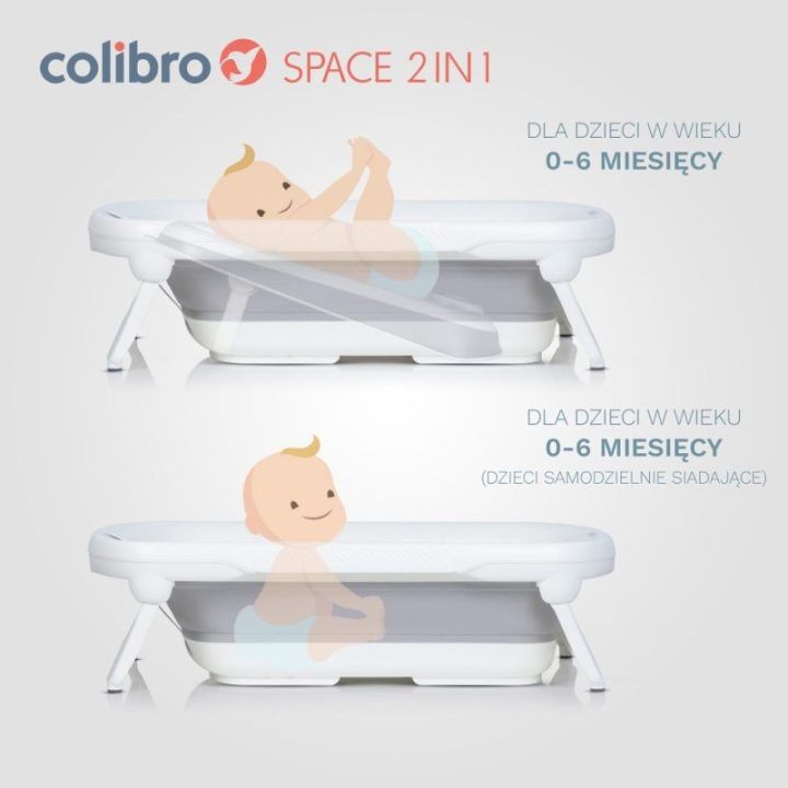 Sulankstomas vonelės ir gultuko rinkinys Colibro Space, 40 l